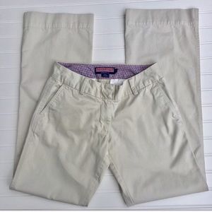 VINEYARD VINES stone straight wide leg chino pants